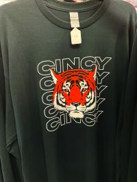 "CINCY CINCY CINCY CINCY" Long Sleeve - Black